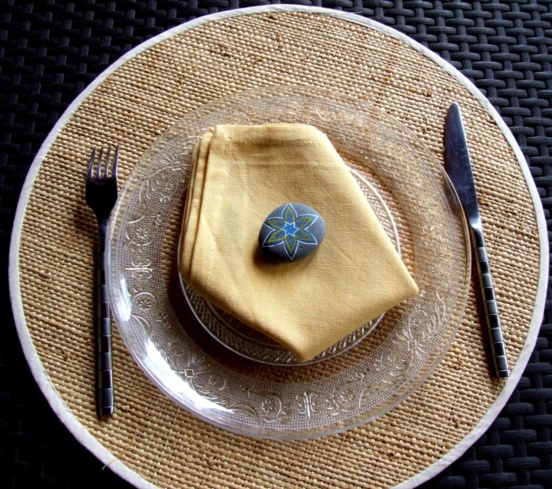Galets Décorations de table