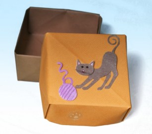 Fabriquer une boite origami Fabriquer une boite origami