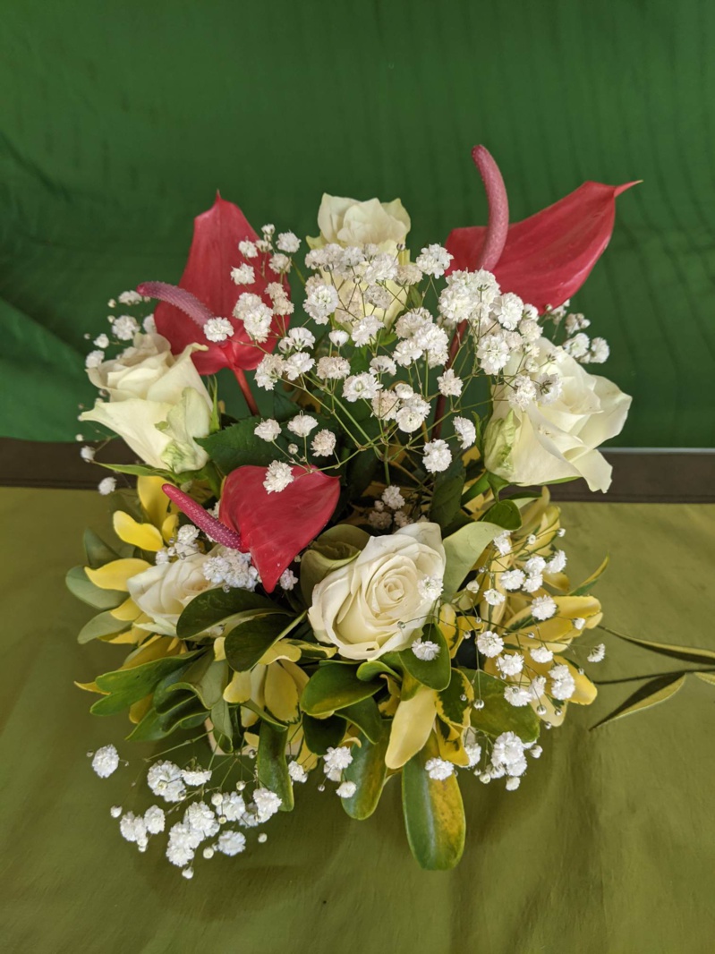 Composition florale activité enfants Composition florale activité enfants