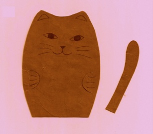 Atelier Fabriquer le porte photo "Chat Maron"