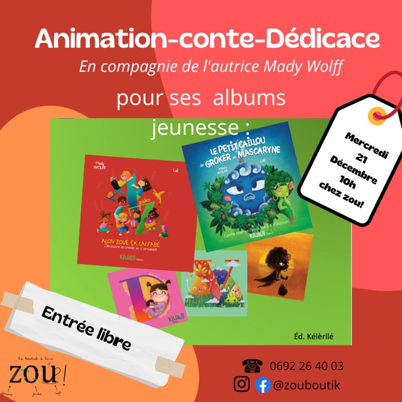 Animation Spectacle + Dédicace