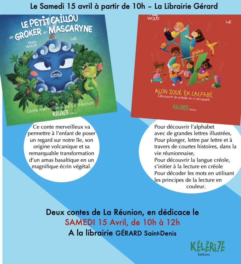 Librairie Gérard 15 Avril