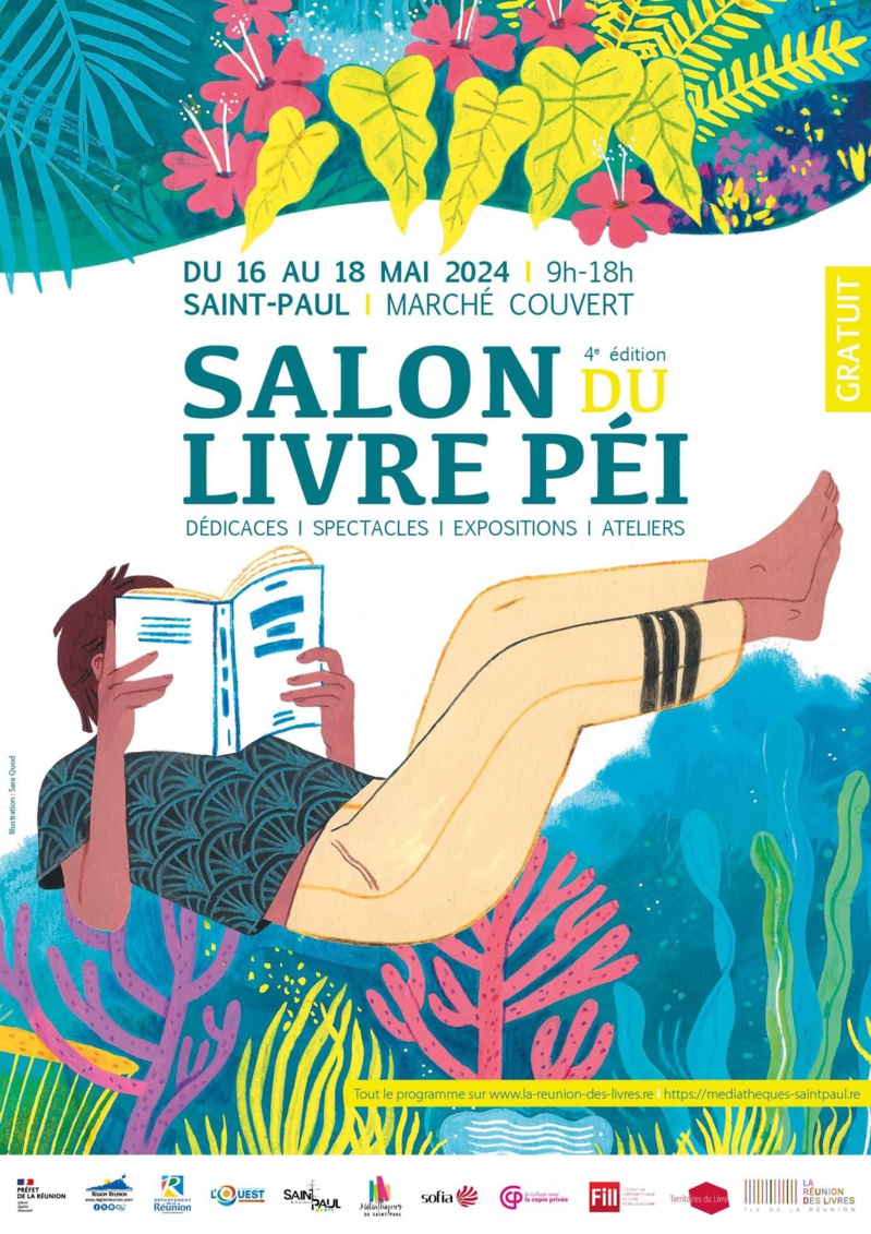 Animation au Salon du livre péi 2024