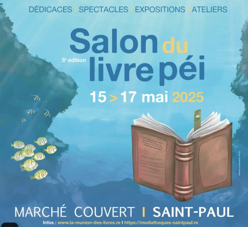 Salon du livre péi 2025 à St Paul Salon du livre péi 2025 à St Paul