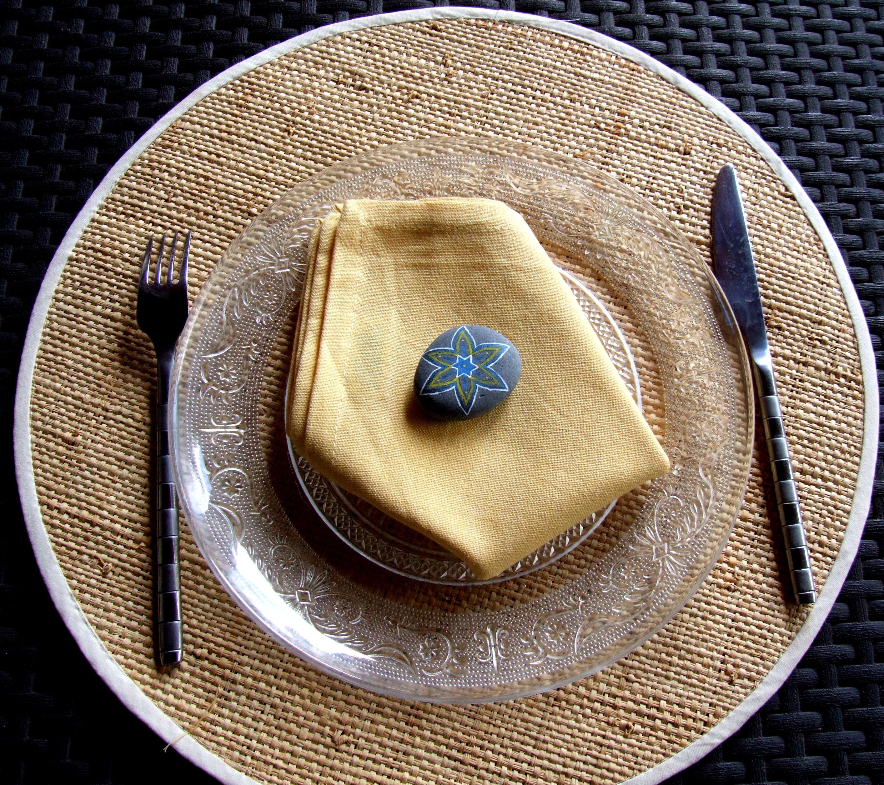 Galets Décorations de table