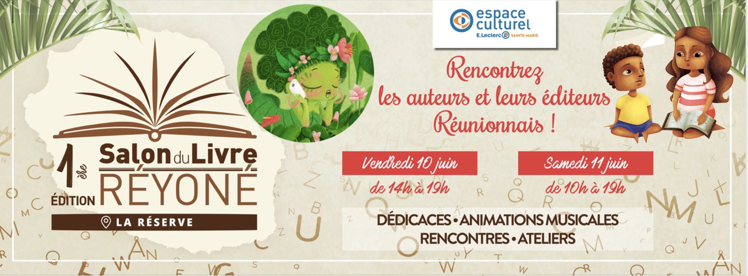 Salon du Livre Réyoné Juin 2022