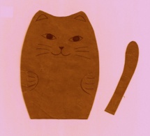 Atelier Fabriquer le porte photo "Chat Maron"